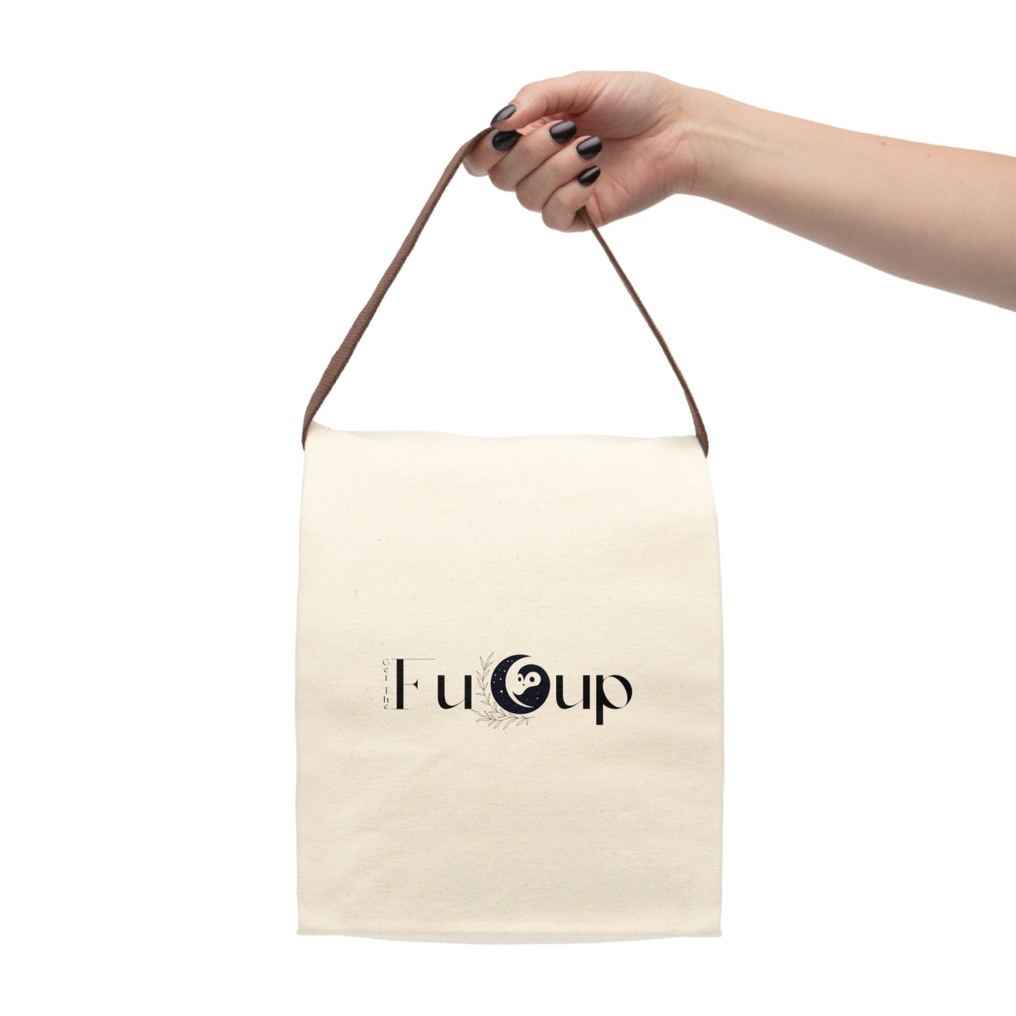 Canvas Lunch Bag With Strap