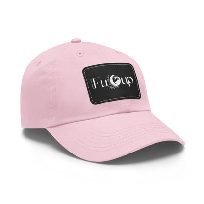 Dad Hat with Leather Patch (Rectangle)