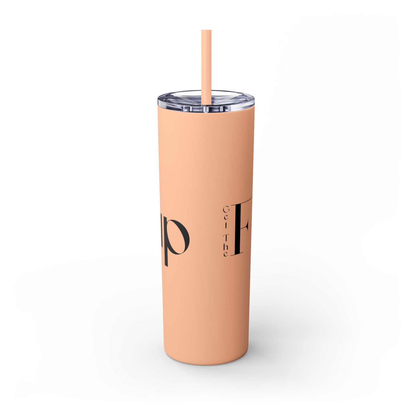 Skinny Tumbler with Straw, 20oz