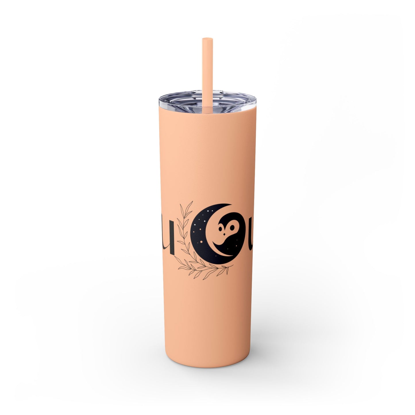 Skinny Tumbler with Straw, 20oz