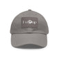 Dad Hat with Leather Patch (Rectangle)