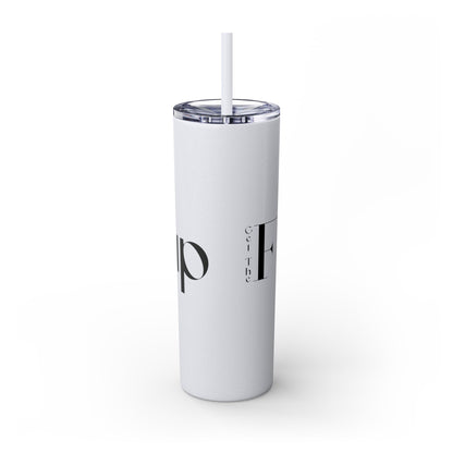 Skinny Tumbler with Straw, 20oz