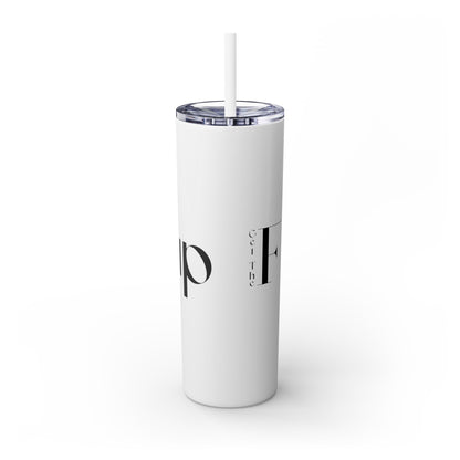 Skinny Tumbler with Straw, 20oz