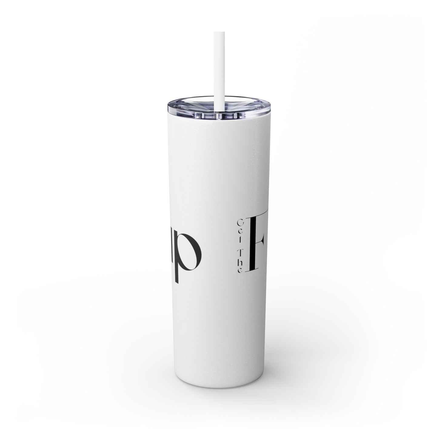 Skinny Tumbler with Straw, 20oz