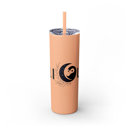 Skinny Tumbler with Straw, 20oz