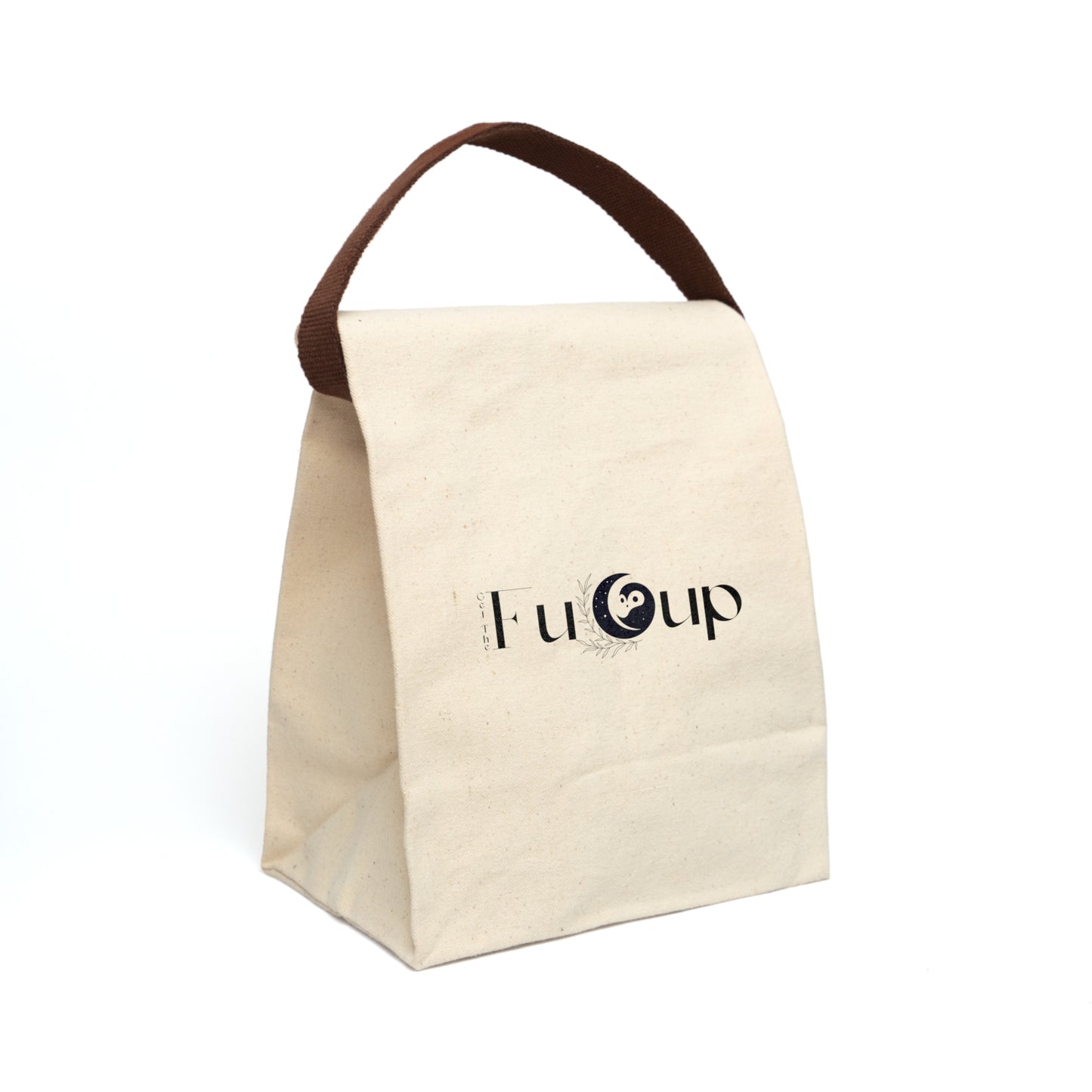 Canvas Lunch Bag With Strap